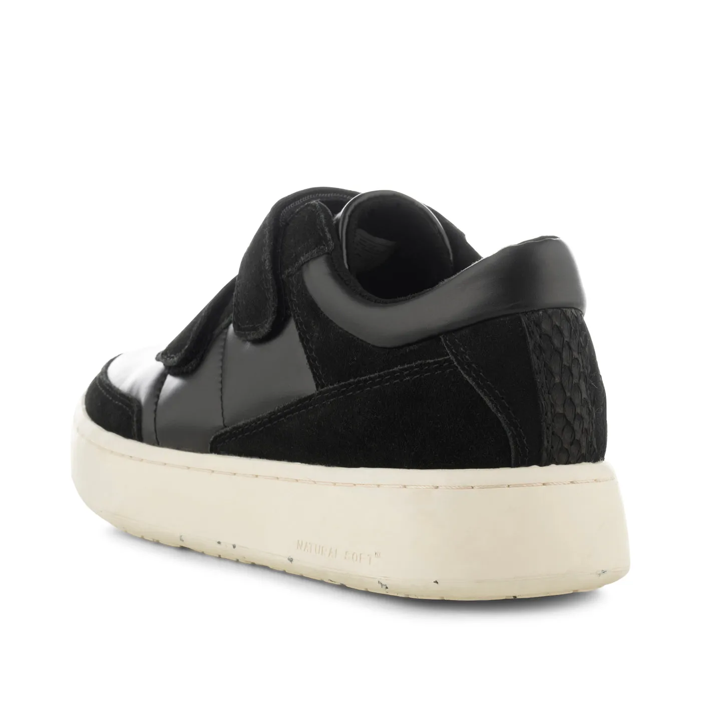 Monica Metallic Nylon - Black