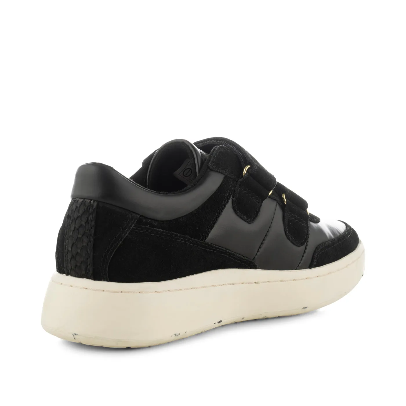 Monica Metallic Nylon - Black