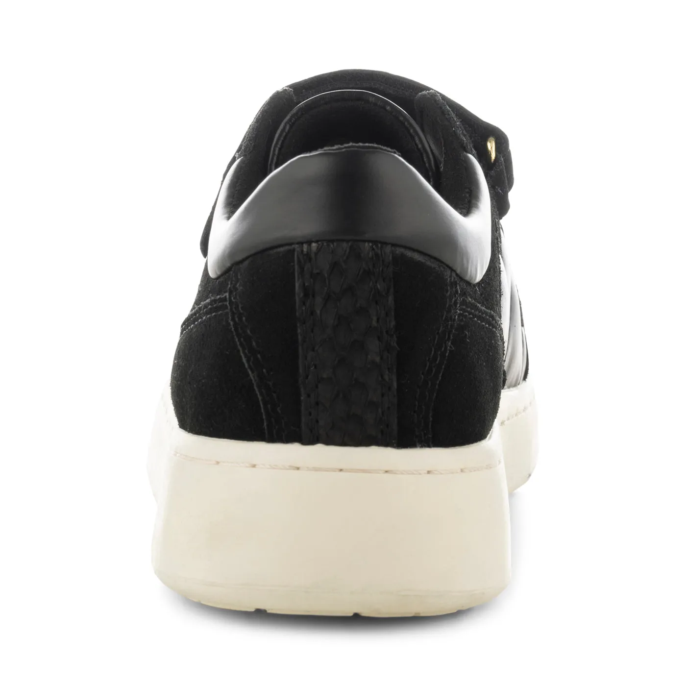 Monica Metallic Nylon - Black