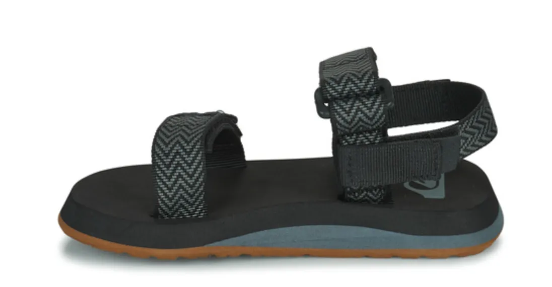 Monkey Caged Youth Black / Grey Sandals