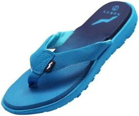 Norty WOMENS 6-11 ATHLEISURE SANDAL BLUE