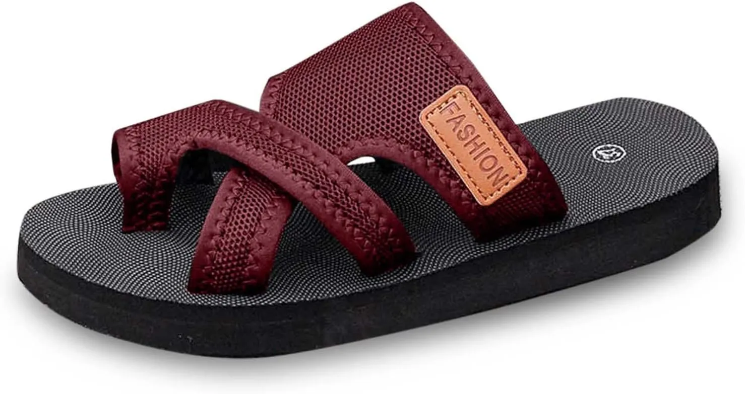 Orthopedic Sandals for Women Breathable Mesh Slide Flip Flops Arch Support Sandals Comfortable Beach Sandals