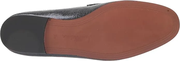 Sam Edelman Loraine Metallic Denim Almond Toe Slip On Classic Vamp Loafers