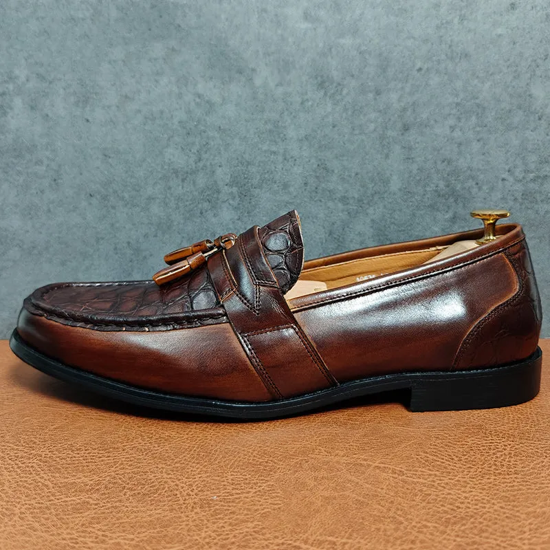Serpatura Classic Lace Loafers