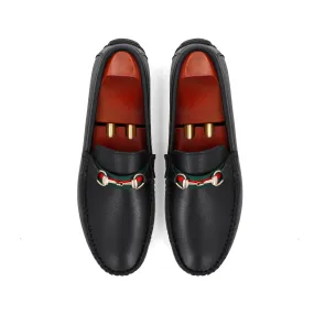 Signature Striped Moccasins