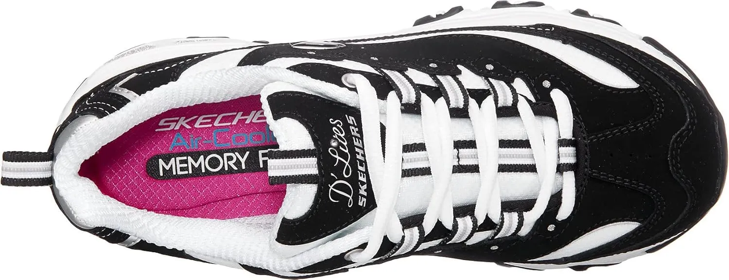 Skechers Women's D'Lites-Biggest Fan Trainers