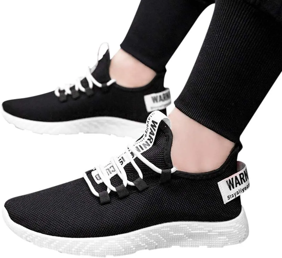 Sneakers for Men Lightweight Breathable Mesh Slip On Fashion Walking Shoes Soft Comfortable Athletic Workout Sport Shoes