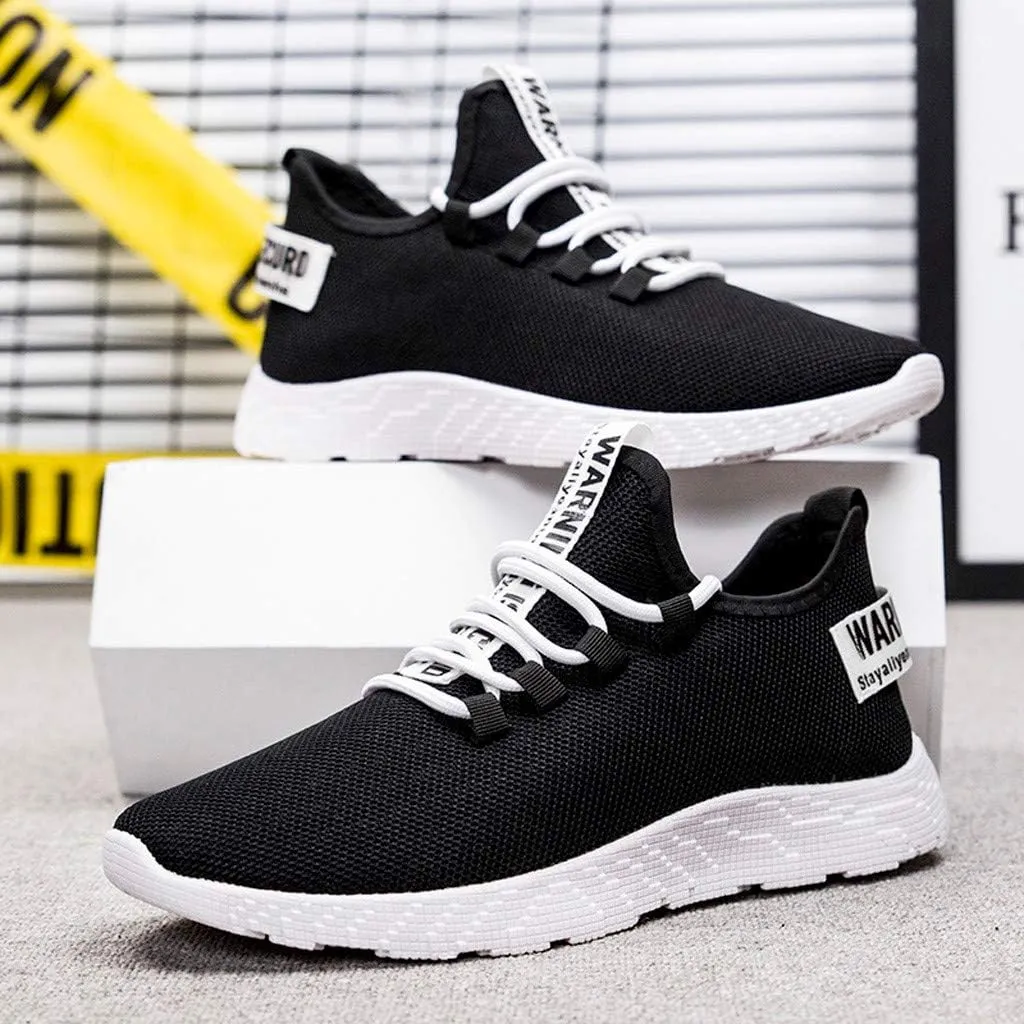 Sneakers for Men Lightweight Breathable Mesh Slip On Fashion Walking Shoes Soft Comfortable Athletic Workout Sport Shoes