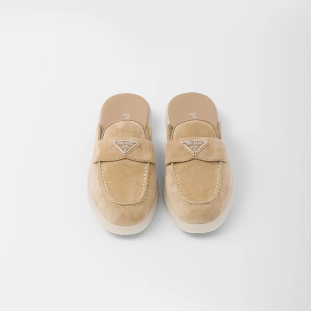 Suede mules