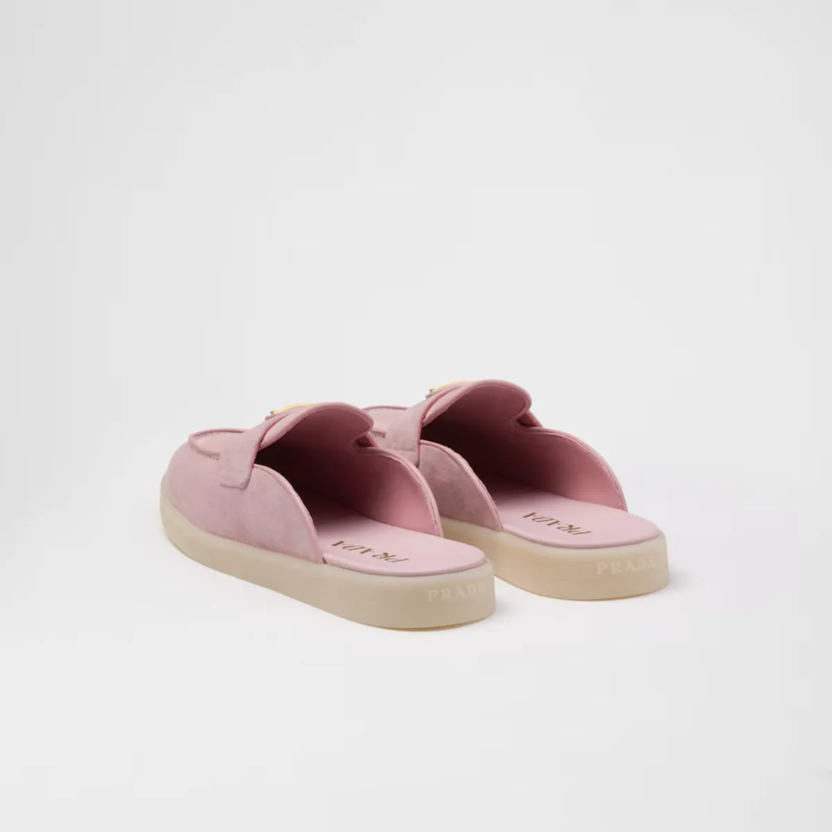Suede mules