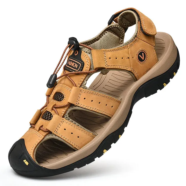 Summer New Men's Breathable Mesh Slippers