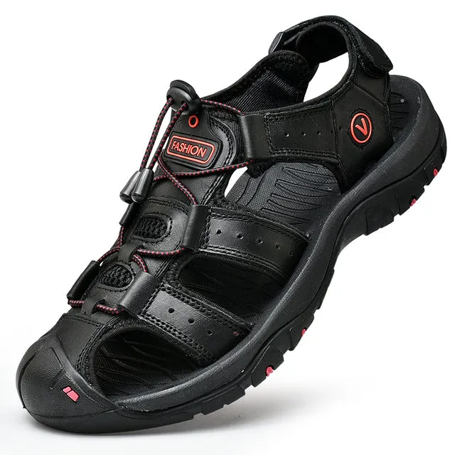Summer New Men's Breathable Mesh Slippers