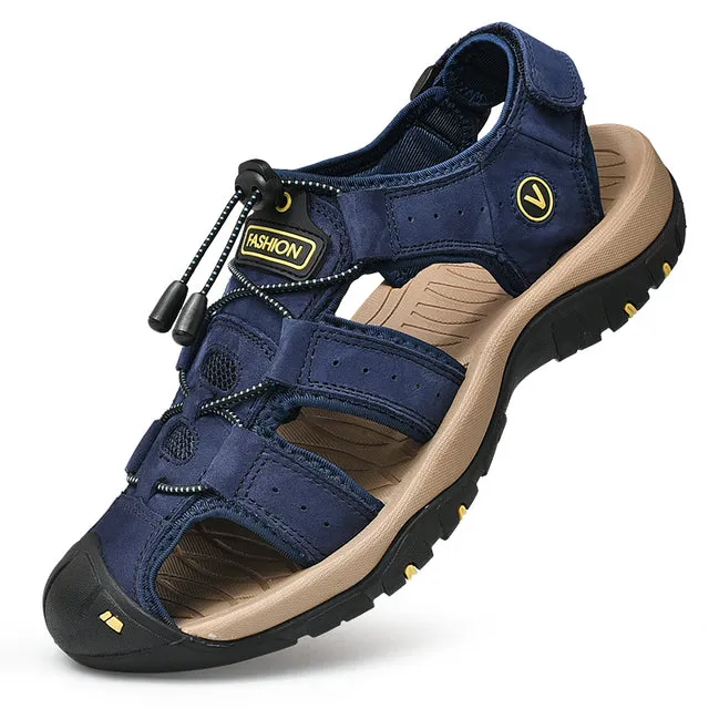 Summer New Men's Breathable Mesh Slippers