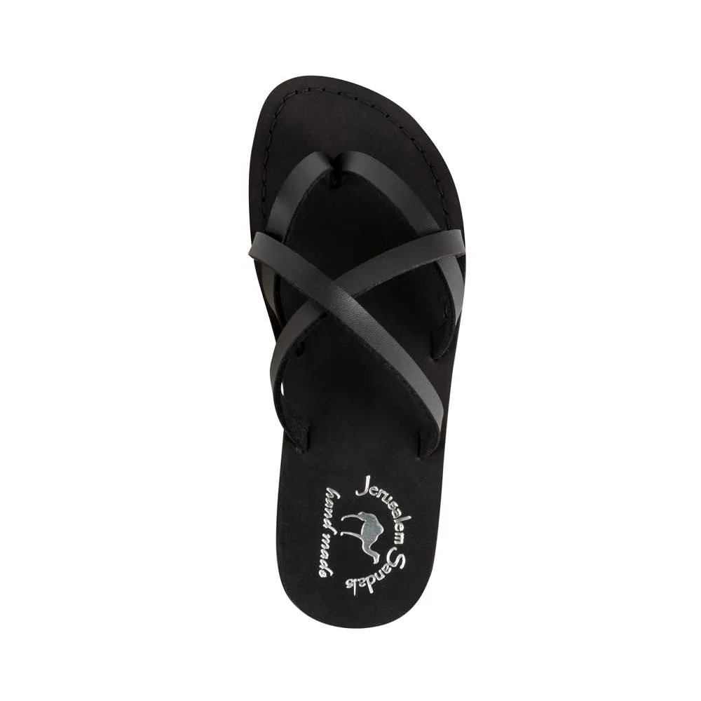Tamar Vegan - Leather Alternative Sandal | Black