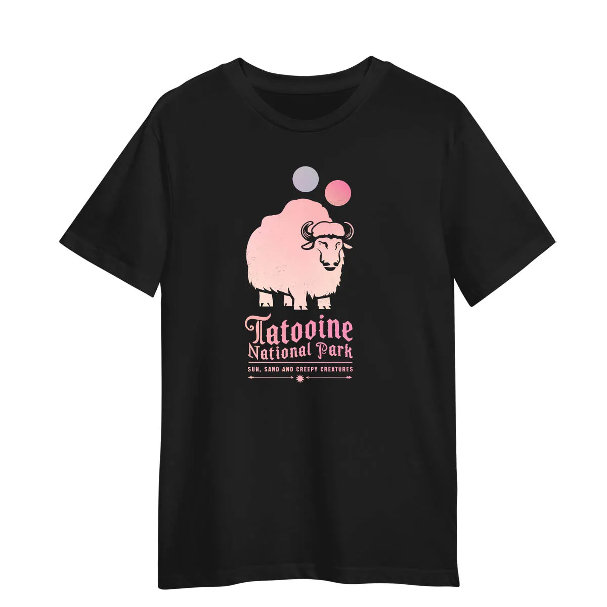 Tatooine Trekkers T-shirt: Explore the Sarcastic Side of the National Park