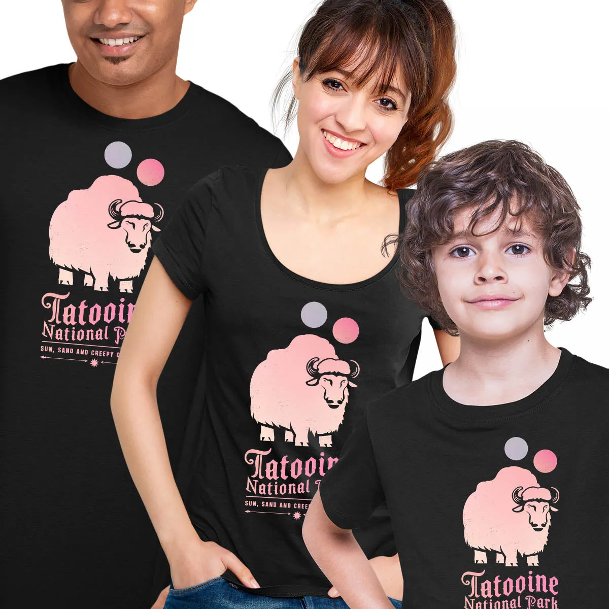 Tatooine Trekkers T-shirt: Explore the Sarcastic Side of the National Park