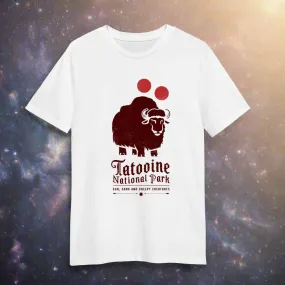 Tatooine Trekkers T-shirt: Explore the Sarcastic Side of the National Park