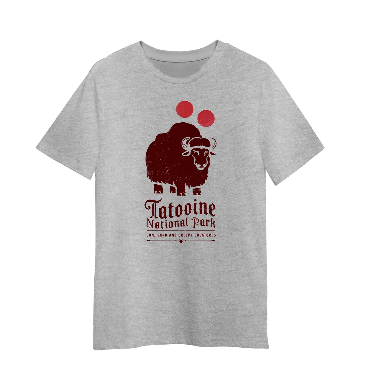 Tatooine Trekkers T-shirt: Explore the Sarcastic Side of the National Park