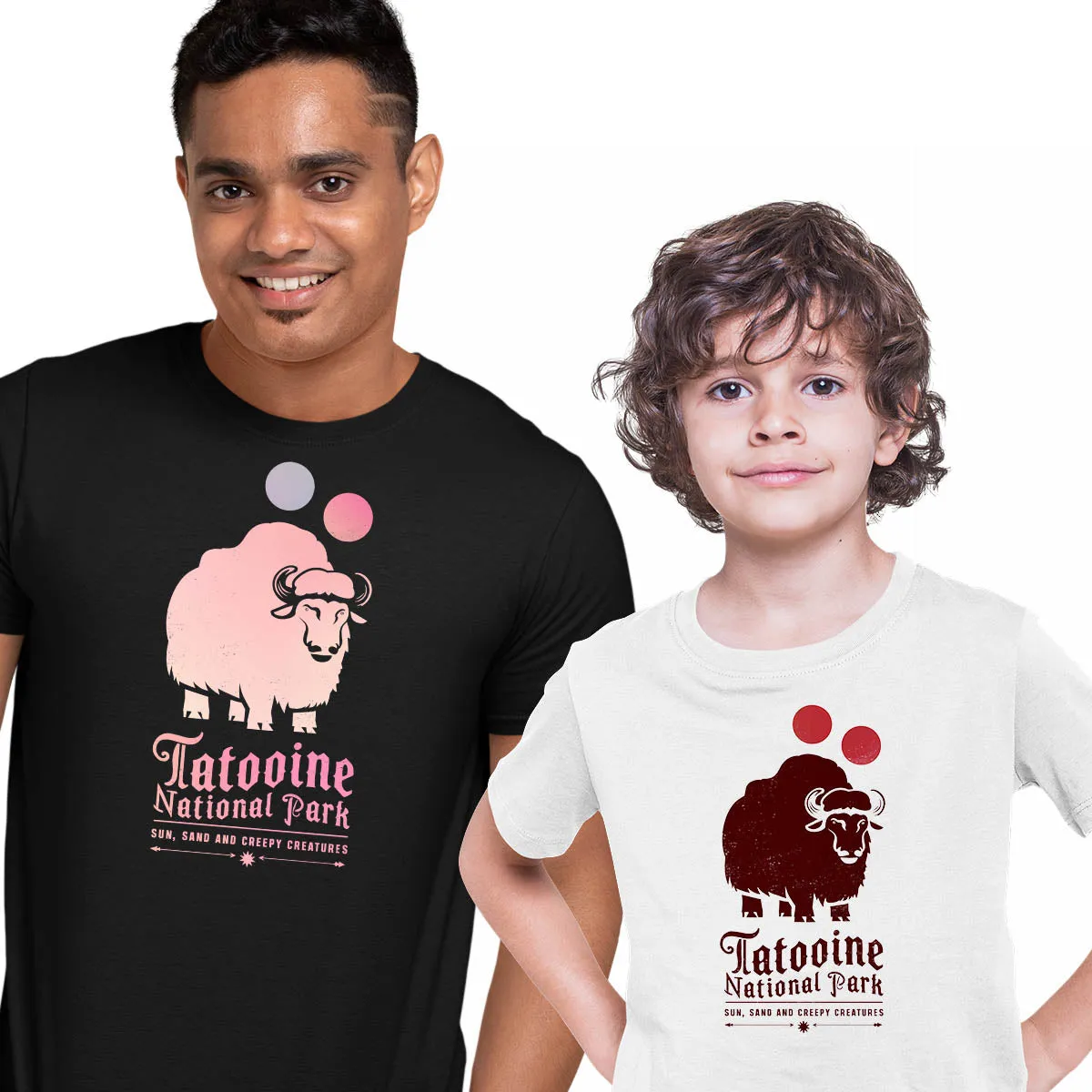 Tatooine Trekkers T-shirt: Explore the Sarcastic Side of the National Park