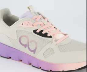 TENHAAG Grey Lilac Slip on Trainer