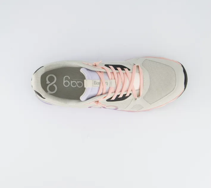 TENHAAG Grey Lilac Slip on Trainer