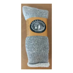 Thermohair Men's Socks Crew Grey XLarge