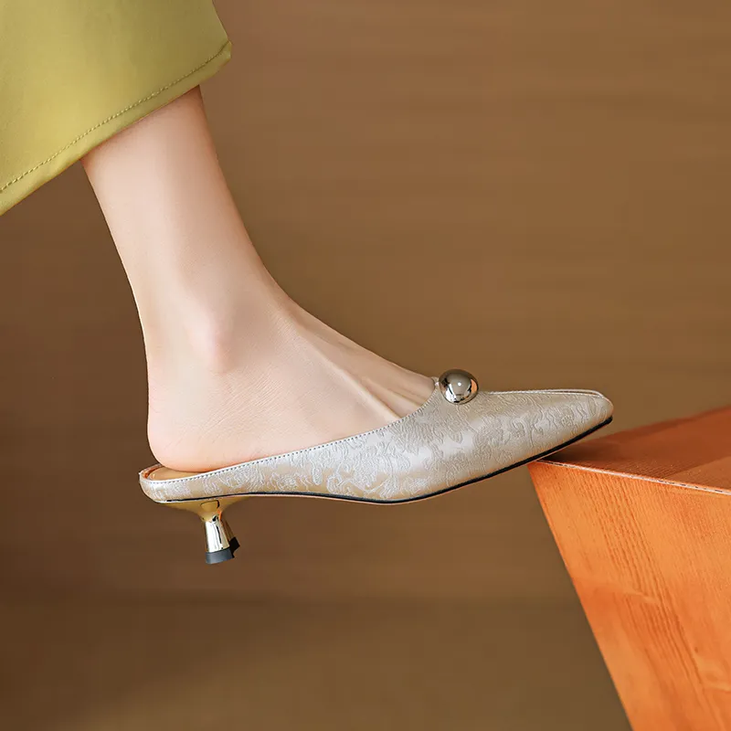 USS Shoes Iza Women's Open Toe Vintage Mules
