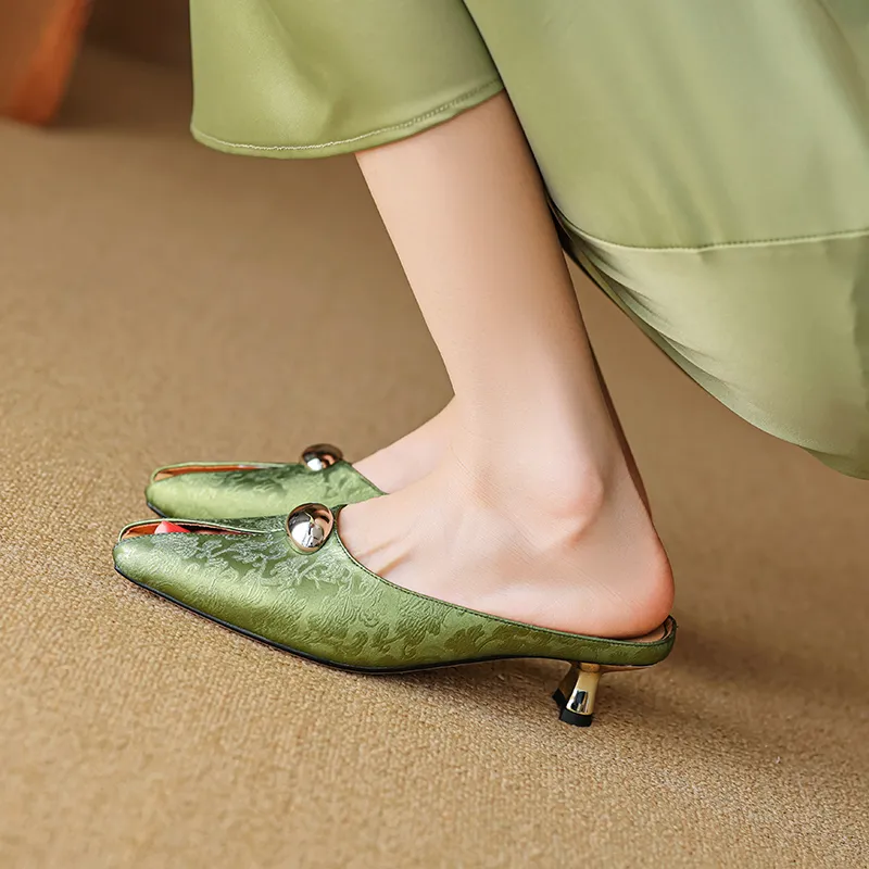 USS Shoes Iza Women's Open Toe Vintage Mules
