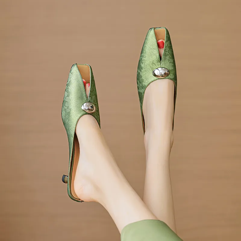 USS Shoes Iza Women's Open Toe Vintage Mules