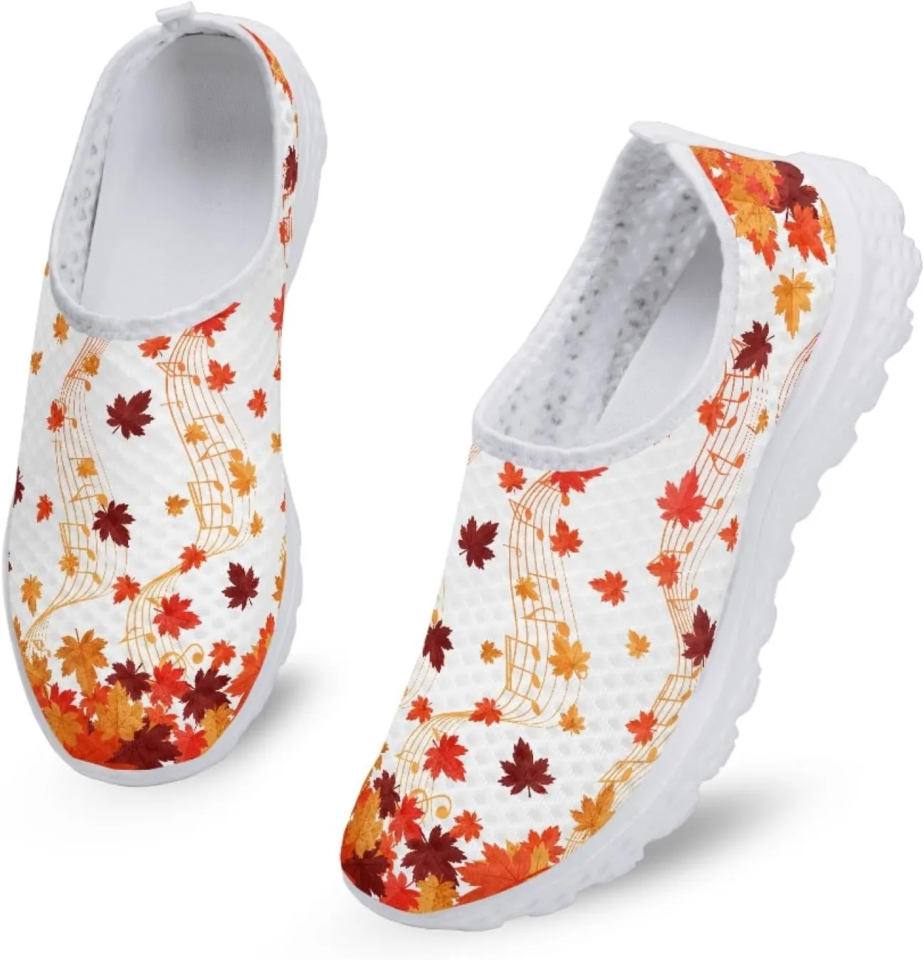 Women Slip on Trainers Breathable Walking Work Shoes Casual Lightweight Running Sneakers