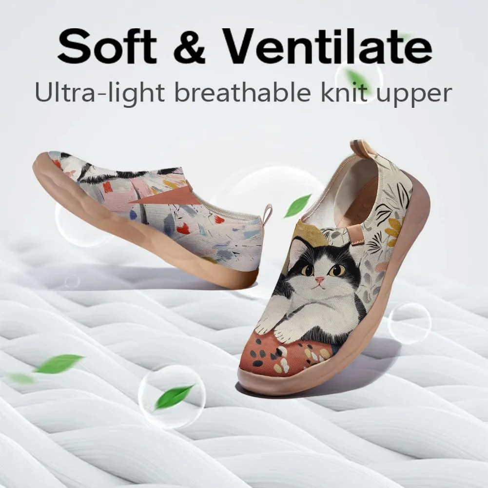 Women's Art Travel Shoes Slip-on Casual and Comfortable Loafers Light and Comfortable Fashionable Sneakers