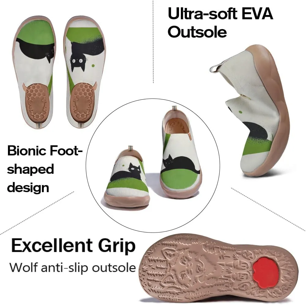 Women's Art Travel Shoes Slip-on Casual and Comfortable Loafers Light and Comfortable Fashionable Sneakers