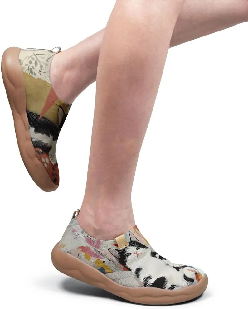 Women's Art Travel Shoes Slip-on Casual and Comfortable Loafers Light and Comfortable Fashionable Sneakers