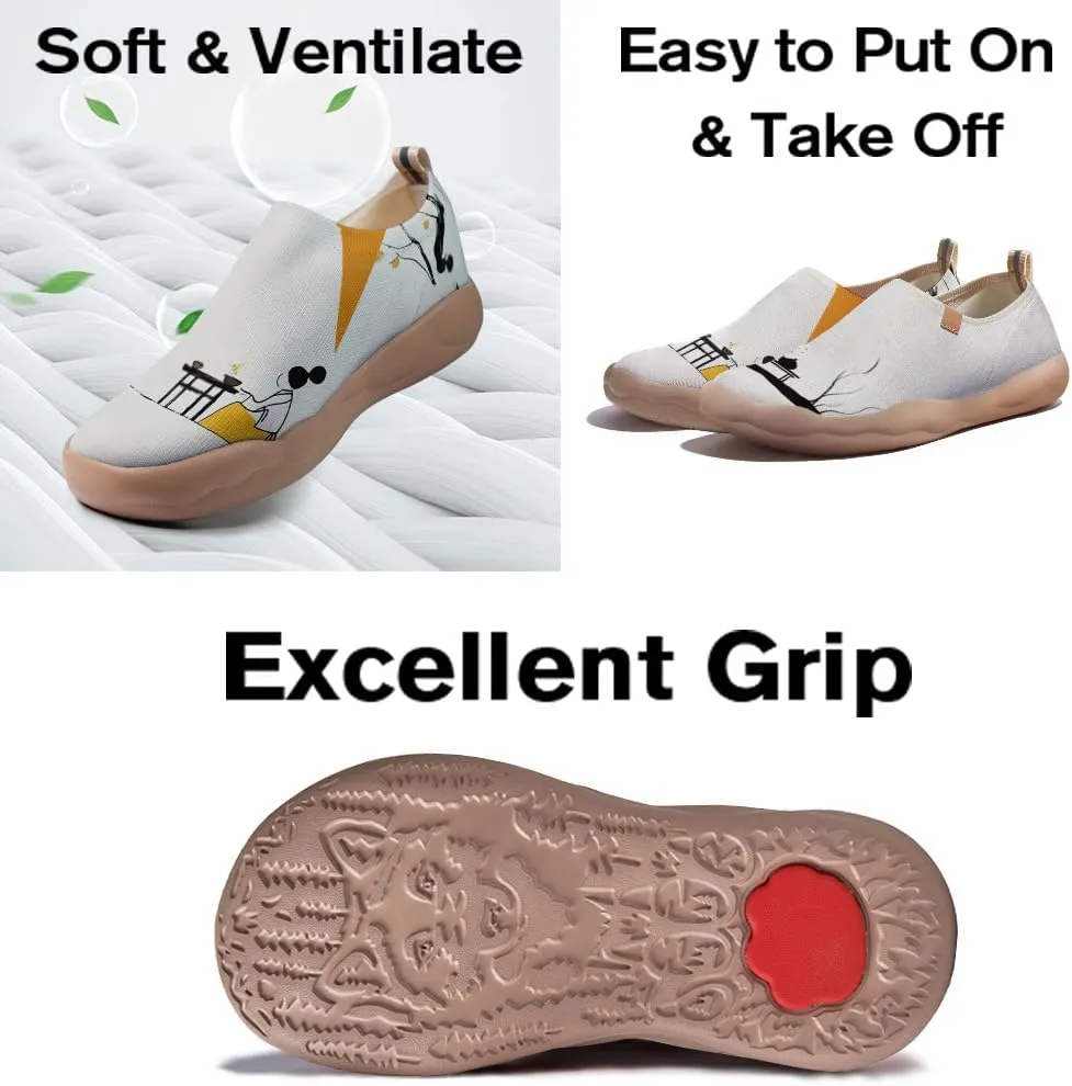 Women's Art Travel Shoes Slip-on Casual and Comfortable Loafers Light and Comfortable Fashionable Sneakers