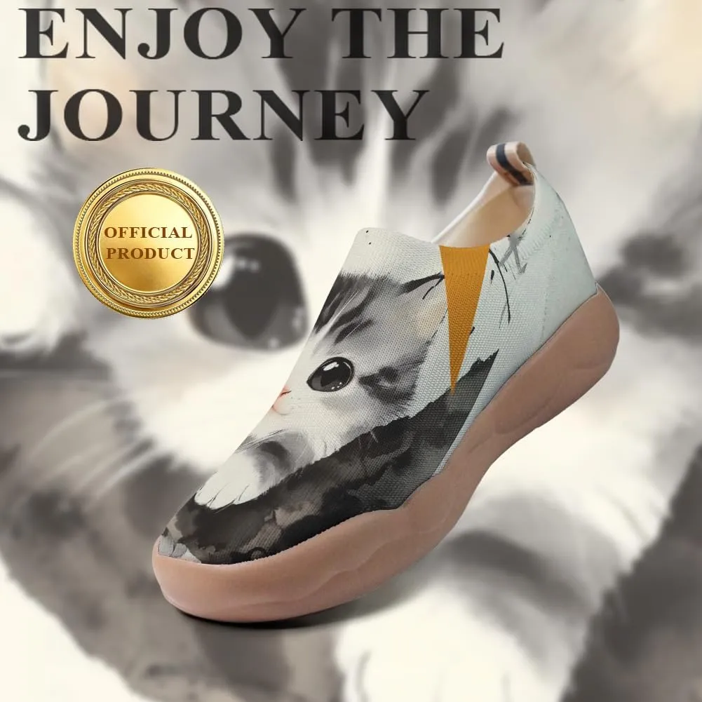 Women's Art Travel Shoes Slip-on Casual and Comfortable Loafers Light and Comfortable Fashionable Sneakers