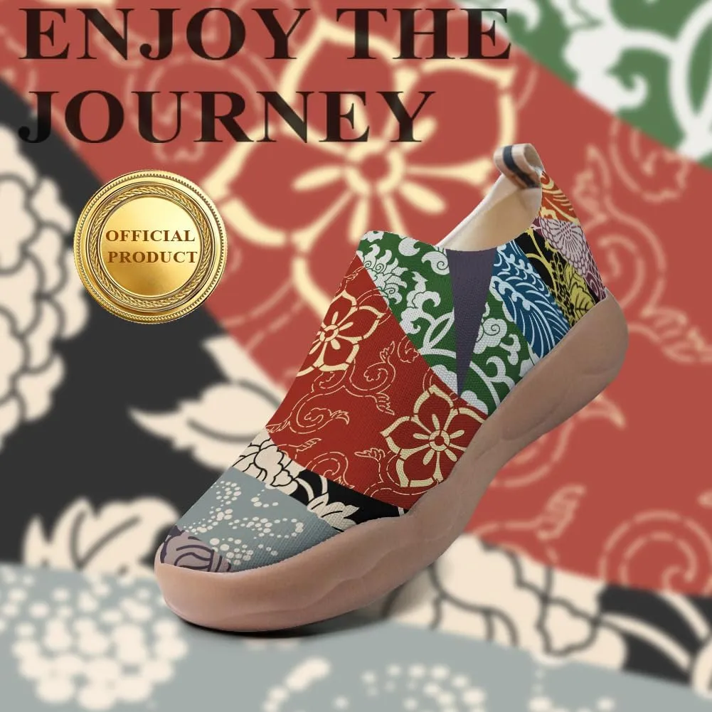 Women's Art Travel Shoes Slip-on Casual and Comfortable Loafers Light and Comfortable Fashionable Sneakers