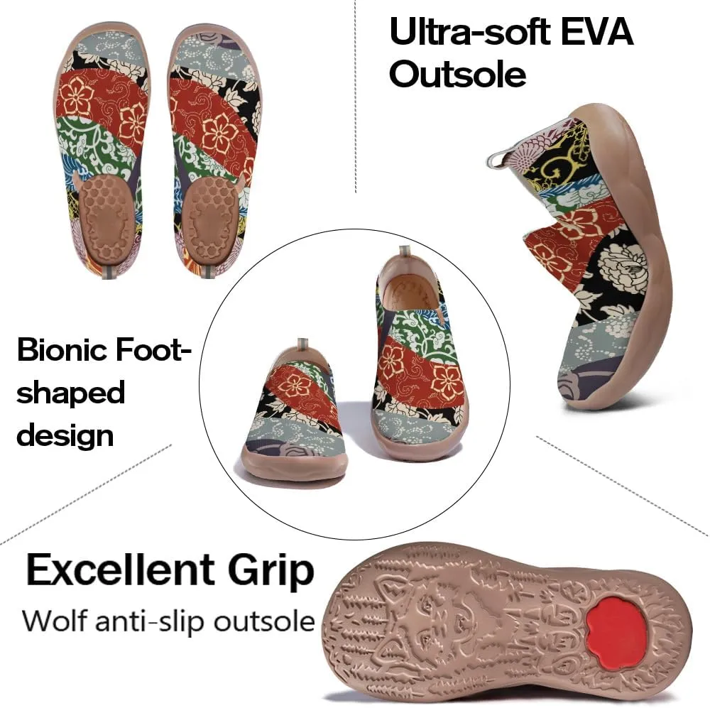 Women's Art Travel Shoes Slip-on Casual and Comfortable Loafers Light and Comfortable Fashionable Sneakers