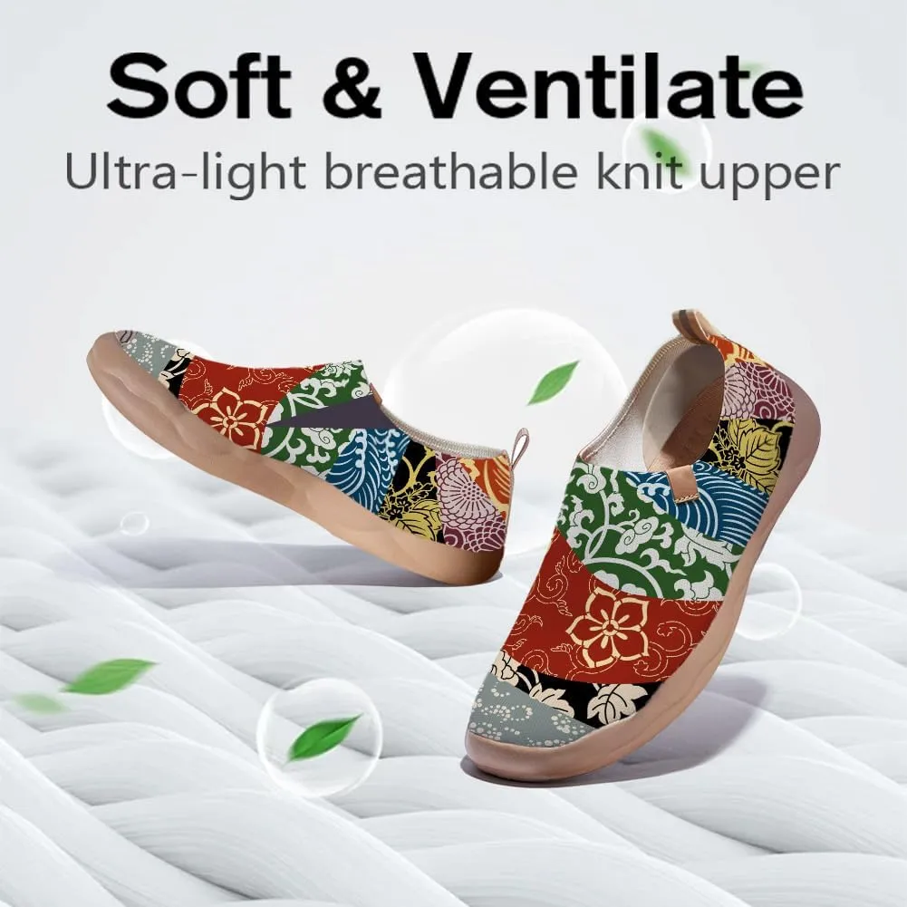 Women's Art Travel Shoes Slip-on Casual and Comfortable Loafers Light and Comfortable Fashionable Sneakers