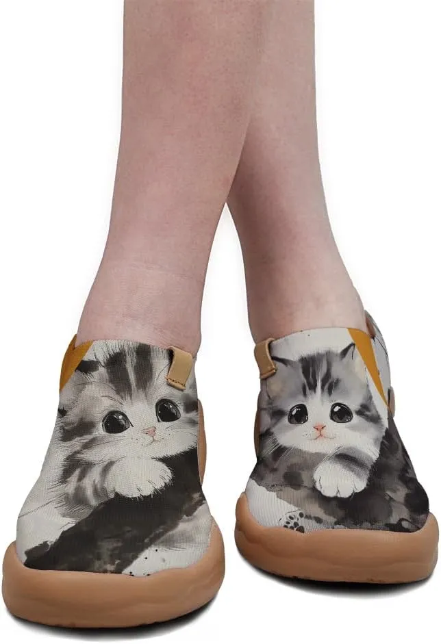 Women's Art Travel Shoes Slip-on Casual and Comfortable Loafers Light and Comfortable Fashionable Sneakers