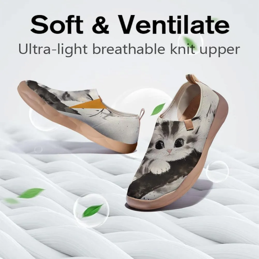 Women's Art Travel Shoes Slip-on Casual and Comfortable Loafers Light and Comfortable Fashionable Sneakers