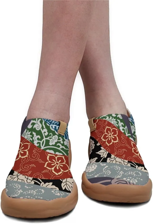 Women's Art Travel Shoes Slip-on Casual and Comfortable Loafers Light and Comfortable Fashionable Sneakers