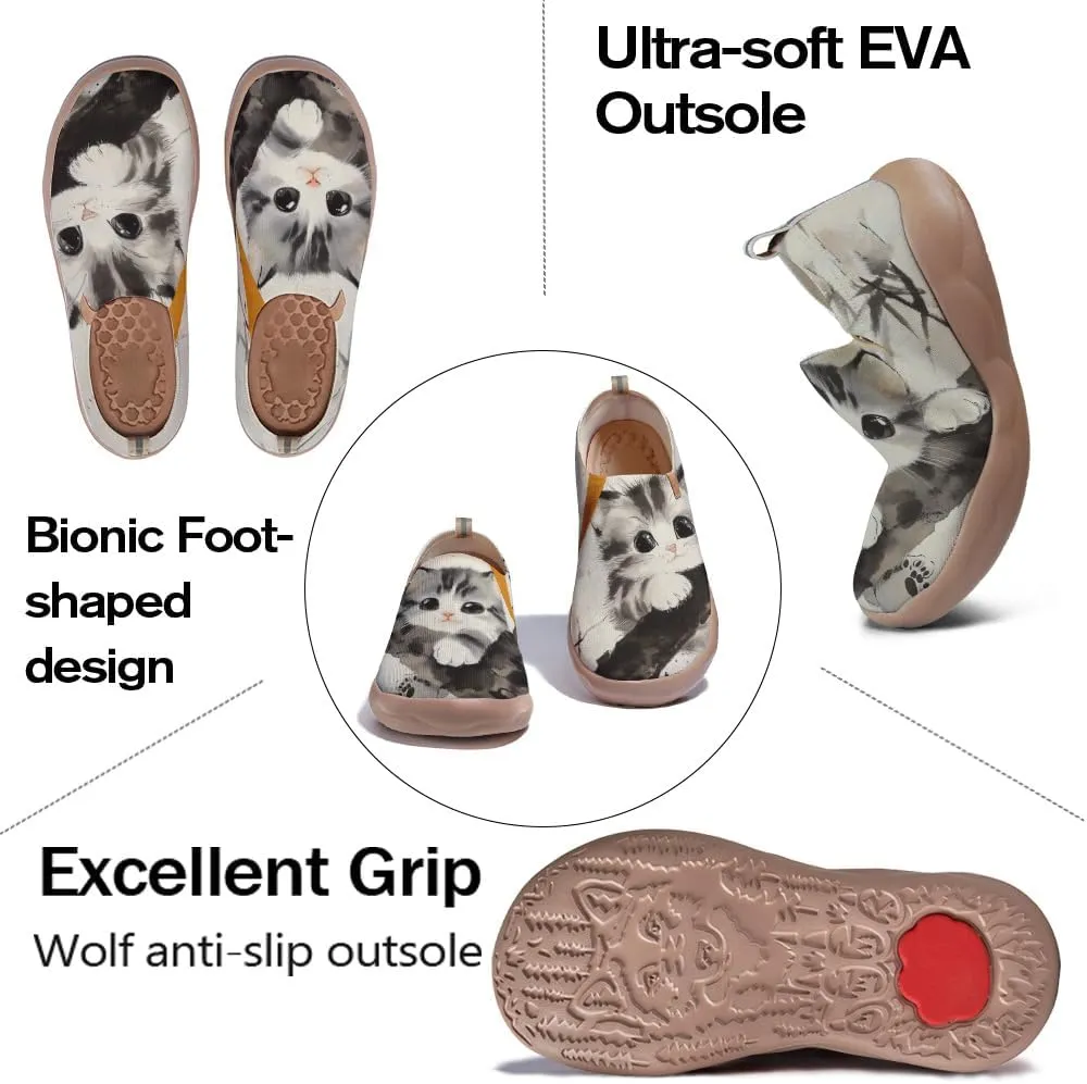 Women's Art Travel Shoes Slip-on Casual and Comfortable Loafers Light and Comfortable Fashionable Sneakers
