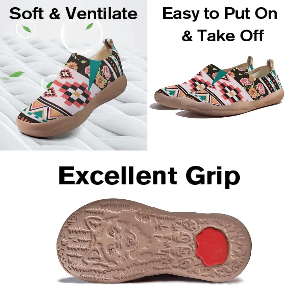 Women's Art Travel Shoes Slip-on Casual and Comfortable Loafers Light and Comfortable Fashionable Sneakers