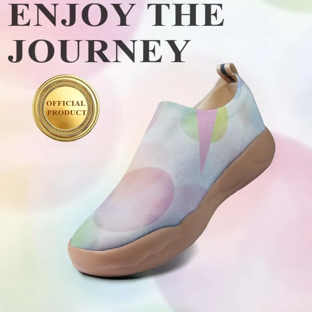Women's Art Travel Shoes Slip-on Casual and Comfortable Loafers Light and Comfortable Fashionable Sneakers
