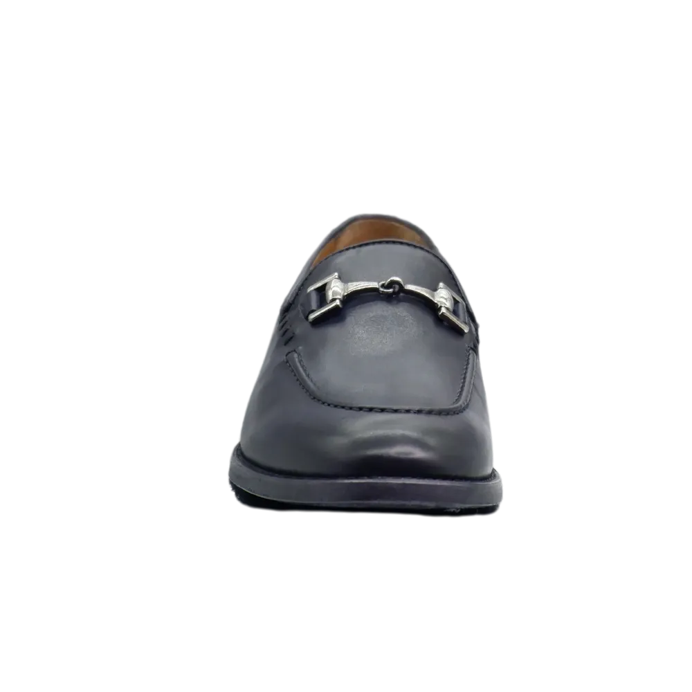 Womens' Moccasins in Calf Leather Bluette (BRD9426)