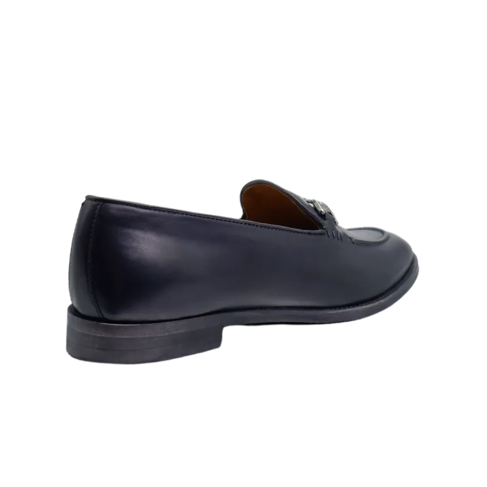 Womens' Moccasins in Calf Leather Bluette (BRD9426)