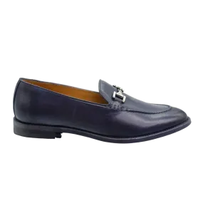 Womens' Moccasins in Calf Leather Bluette (BRD9426)