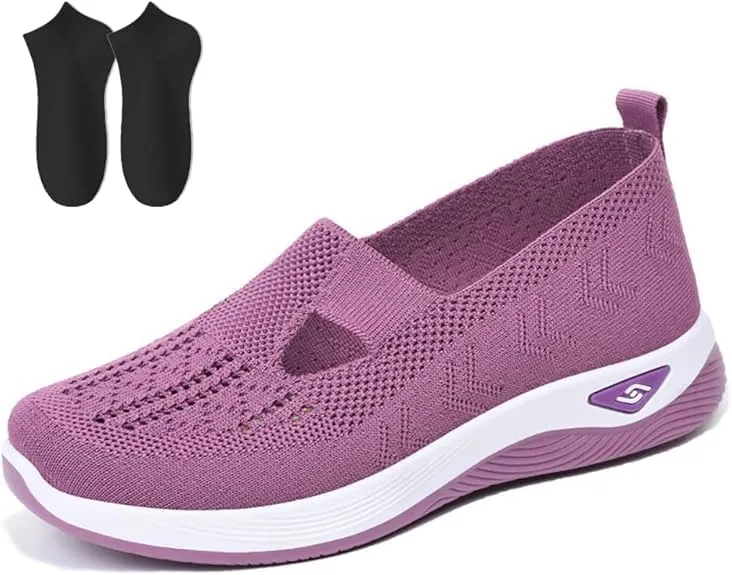 Women’s Orthopedic Slip-On Shoes - Comfortable, Breathable, and Lightweight